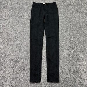 Levis Pants Womens 25 Black Gray 720 High Rise Super Skinny Stretch City Casual